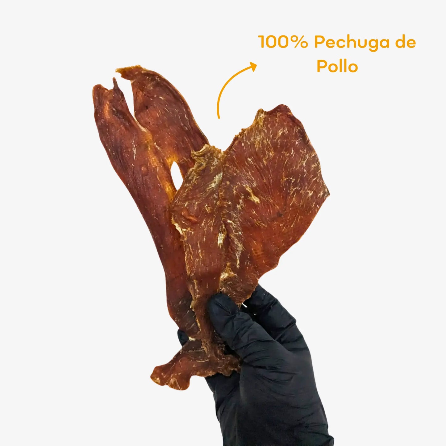 Tiras de pechuga de pollo como premios para perros y gatos